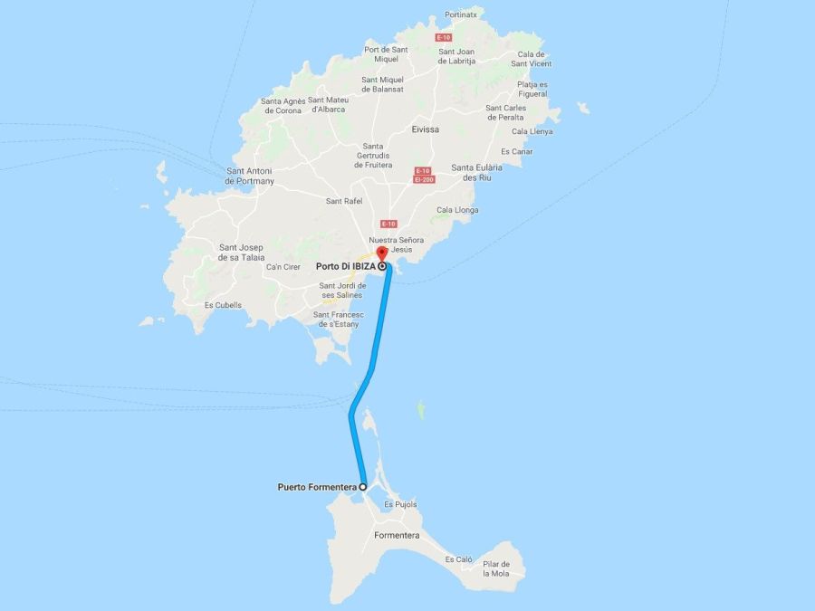 Cómo llegar a Formentera