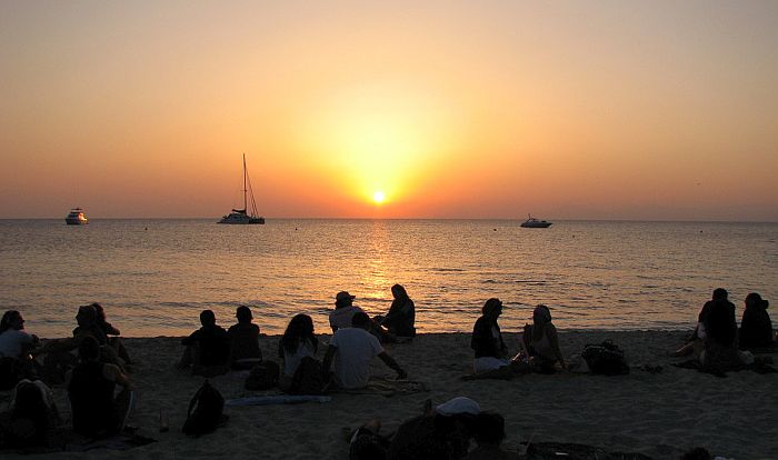 sunset formentera