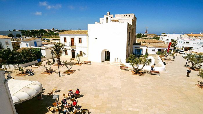 sant francesc formentera square