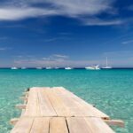 wooden pier ses illetes